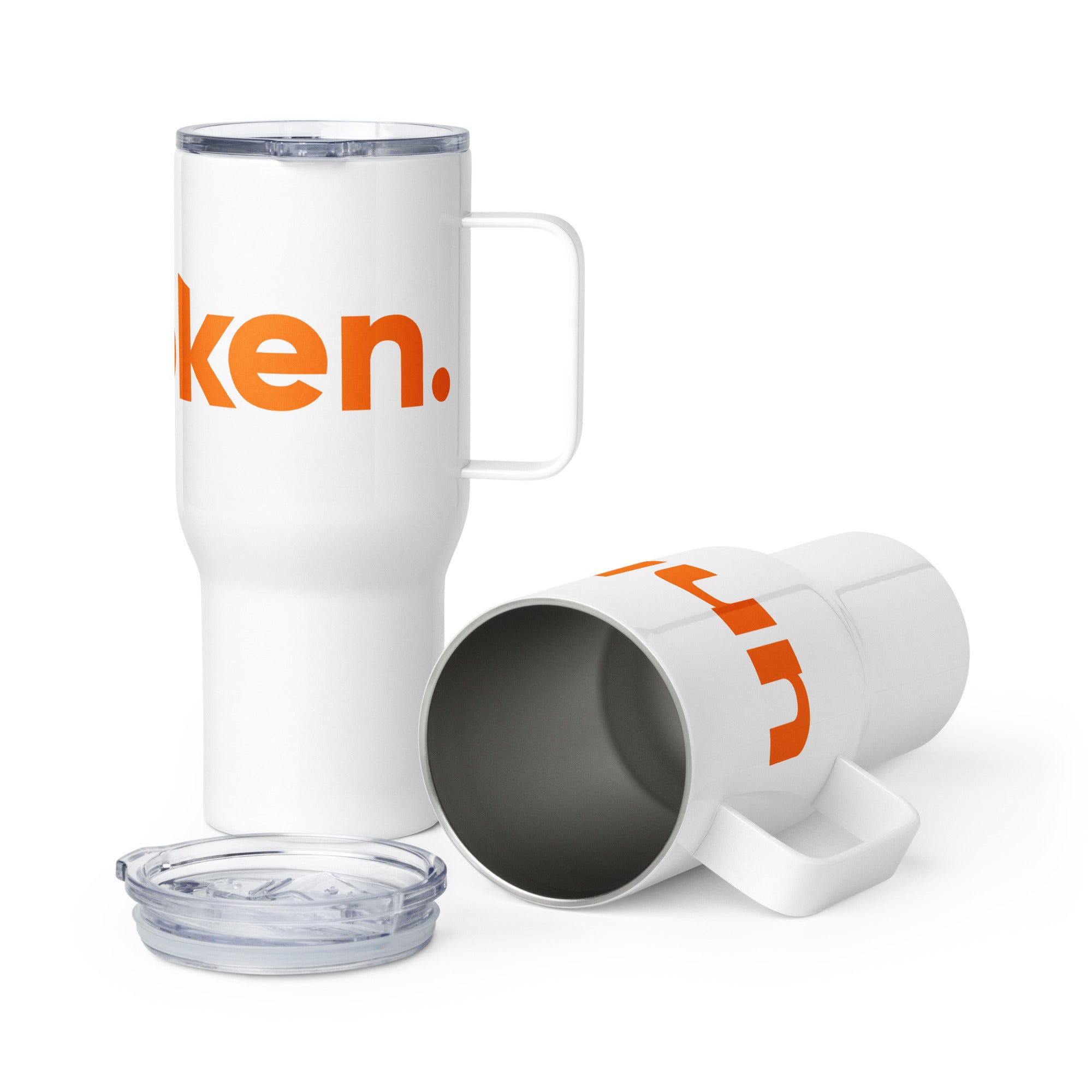 unbroken. Travel Mug